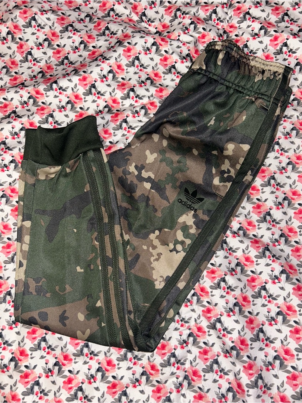 adidas tricot camo joggers - Picture 2 of 4